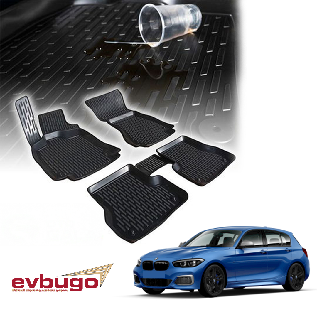 3D PASPAS SİYAH BMW 1 SERİSİ F20 2011--2019